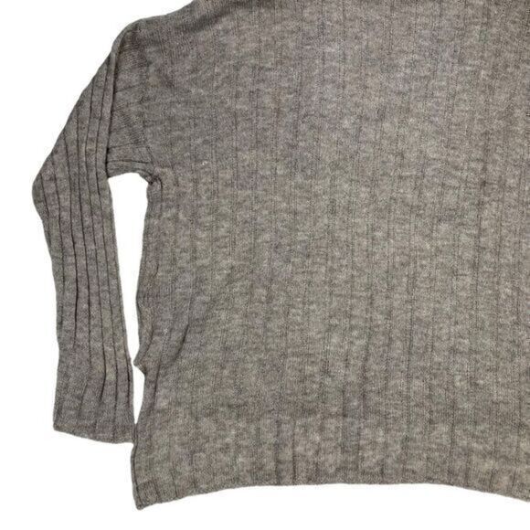 H&M Sweater Womens M Oversized Rib Knit Wool Turtleneck RomCom Modest Career New - Picture 10 of 16